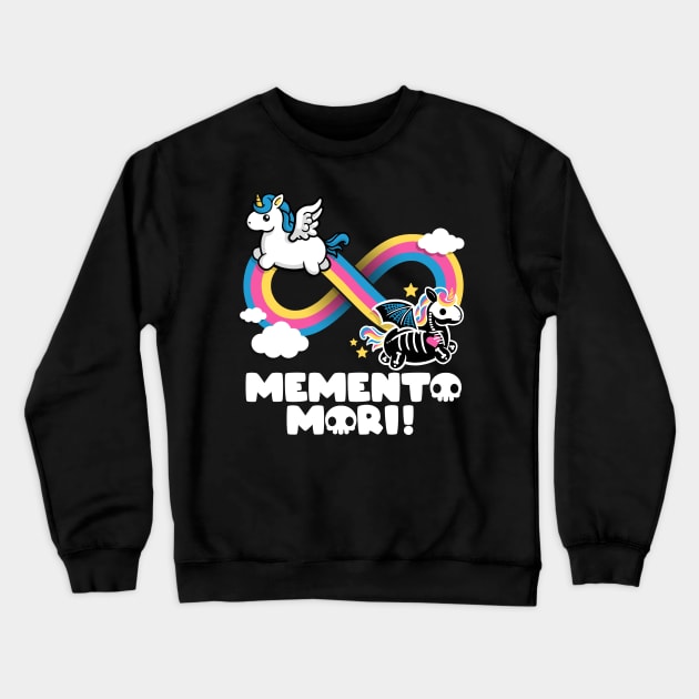 Infinity memento mori Crewneck Sweatshirt by NemiMakeit